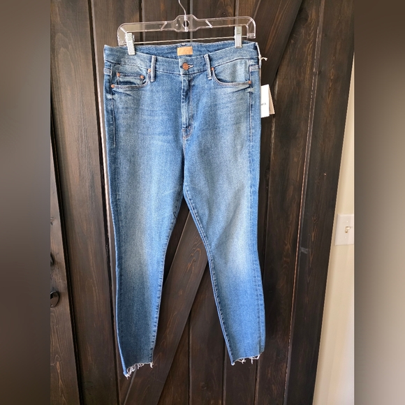 Mother The Looker Ankle Fray In Hey Sun - Picture 7 of 8